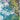 Consept Looms Art103 Blue Pictorial Pop Multicoloured Polypropylene Abstract Floral Rug