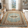 Cashmere 5570 Blue Multi Oriental Traditional Floral Kilim Hallway Runner Rug - Small 80x150 cm (2'6"x5')