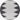 Eagean Modern Black, Off-White & Charcoal Rug - Round 160x160 cm (5'3'' x 5'3'')