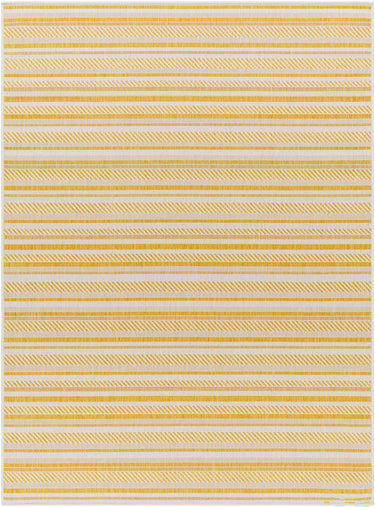 Eagean Global Yellow, Mustard & Ivory Rug - Design EAG2424 - Medium Plus 130x180 cm (4'3'' x 5'11'')