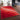 3D Lena Silky Living Shaggy Geometric Textured Rug - Red