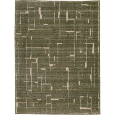 Alba Modern Graphic Beige Rug - Large Plus 160x213 cm (5'3'' x 7')