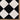 Tivoli Washable Shaggy Diamond Black & Cream Rug