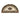 Aubusson Shensi Black Traditional Wool Rug, Runner and Half-Moon - Half Moon 67x127 cm (2'4"x4'2")