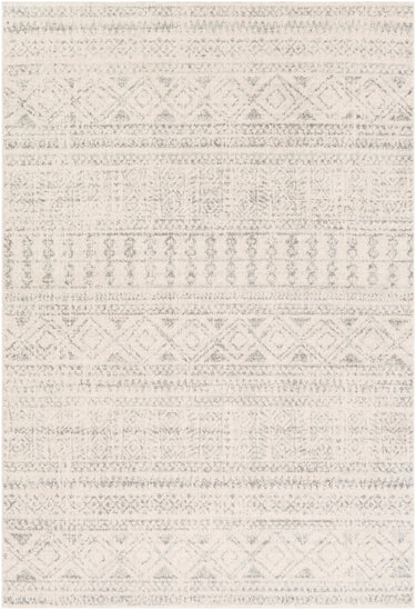 Elaziz Global Skandi Grey & White Rug - Medium 120x170 cm (3'11'' x 5'7'')