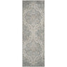 Elaziz Vintage Traditional Boho Oriental Grey, Ivory & Light Beige Rug - Design ELZ2370 - Runner 80x230 cm (2'7'' x 7'7'')