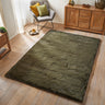 Consept Looms Heavenly Super Deep Pile HEA101 Emerald Green Shaggy Textured Modern Rug - Small 76x130 cm (2'5"x4'3")