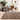 Abbus Boucle Hand Woven Flatweave Modern Plain Rug in Tawny Brown - Medium 120x170 cm (4'x5'6")