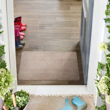 My Beige Washable Non-Slip Soft Rug - 50x75 cm (1'7"x2'5")