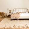 Chrome Hand Made Rug Modern Plain Viscose Silky Shiny Luxurious Tan Brown Rug - Medium 120x180 cm (4'x6')