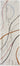 Glitz GLZ01 Silky Linear Pattern Ivory Multi Abstract Geometric Modern Rug - Runner 66x229 cm (2'3"x7'6")