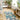 My Studio Tropical Pastel Palms Non-Slip Kitchen Home Entrance Runner Hall Rug in Multi Colours