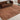 Gleam Luxury Contemporary Modern Silky Shiny Plain Hand Woven Terracotta Orange Rug - Large 160x230 cm (5'3"x7'7")
