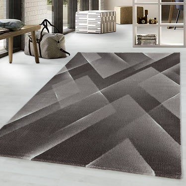 Costa 3522 Brown x5 Jute Polypropylene Modern Rug 80x150 cm