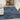 Avra Blue Tufted Botanical Design Rayon By Handmade Wool Cotton Floral Rug - Large 160x221 cm (5'3"x7'3")