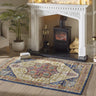 Origins Granada Traditional Bordered Rug & Hallway Runner in Amber 200 x 290 cm - X-Large 200x290 cm (6'7"x9'6")