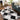 Origins 3D Geo Silky Diamond Grey Black Hand-Carved Shaggy Geometric Rug