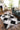 Origins 3D Geo Silky Diamond Grey Black Hand-Carved Shaggy Geometric Rug