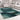 3D Trellis Silky Living Shaggy Geometric Textured Rug - Teal