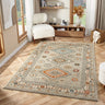 URCO Cashmere 5567 Grey Oriental Traditional Floral Kilim Hallway Runner Rug - Small 80x150 cm (2'6"x5')