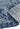 Asiatic London Nova Antique NV10 Blue Polypropylene Traditional Vintage Abstract Rug