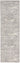 Calvin Enchanting ECH03 Grey Beige Polypropylene Abstract Modern Rug