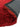 Plush Plain Shaggy High Pile Thick Silky Fluffy Soft Hand Woven Red Rug