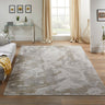 Consept Looms Skyline SK102 Ivory Grey Abstract Modern Soft Hallway Runner Rug - Small 80x150 cm (2'6"x5')