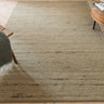 Birkdale Hand Woven Wool Blend Boucle Texture Reversible Rug in Pistachio Green - Medium 120x170 cm (4'x5'6")