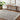 Freud Modern High Pile Checkered Runner Skandi Black & Ivory Rug