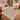 Freud Modern High Pile Checkered Runner Skandi Brown & Ivory Rug