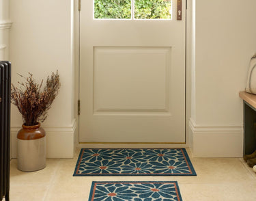 My Pattern Washable Non-Slip Floral Boho Doormat - Small 50 x 75 cm (2'x2'5")