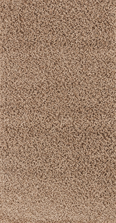 Fivelands Shaggy Solid Color Beige Rug - Small 80x150 cm (2'7'' x 4'11'')