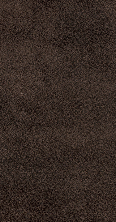 Fivelands Shaggy Solid Color Brown Rug - Small 80x150 cm (2'7'' x 4'11'')