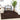 Fivelands Shaggy Solid Color Brown Rug