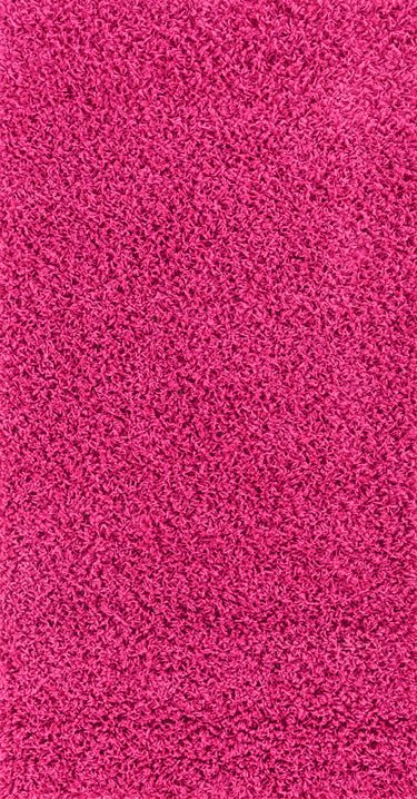 Fivelands Shaggy Solid Color Pink & Fuchsia Rug - Small 80x150 cm (2'7'' x 4'11'')