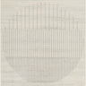 Floransa Geometric Modern Skandi Grey & Ivory Rug - Medium 120x170 cm (3'11'' x 5'7'')