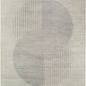 Floransa Geometric Modern Skandi Grey & Light Beige Rug - Design FSA2378 - Large Plus 160x215 cm (5'3'' x 7'1'')