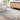 Fossay Washable Shaggy Modern Green, Ivory & Grass Green Rug - Design FSG2312