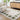 Fossay Washable Shaggy Modern Green, Ivory & Grass Green Rug - Design FSG2315