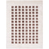 Fossay Washable Shaggy Modern Brown & Ivory Rug - Design FSG2318 - Medium 120x170 cm (3'11'' x 5'7'')
