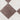 Fossay Washable Diamond Shaggy Modern Brown & Ivory Rug
