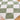 Fossay Washable Diamond Shaggy Modern Green, Ivory & Grass Green Rug