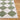 Fossay Washable Diamond Shaggy Modern Green, Ivory & Grass Green Rug