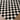 Fossay Washable Checkered Shaggy Black & Cream Rug