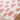 Fossay Washable Shaggy Ivory & Rose Rug - Design FSG2349