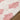 Fossay Washable Shaggy Ivory & Rose Rug - Design FSG2349