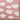 Fossay Washable Shaggy Pink, Rose & Ivory Rug - Design FSG2350