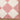 Fossay Washable Checkered Shaggy Pink, Rose & Ivory Rug - Design FSG2355