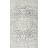 Harput Vintage Traditional Boho Oriental Grey, Charcoal & Ivory Rug - Small 80x150 cm (2'7'' x 4'11'')